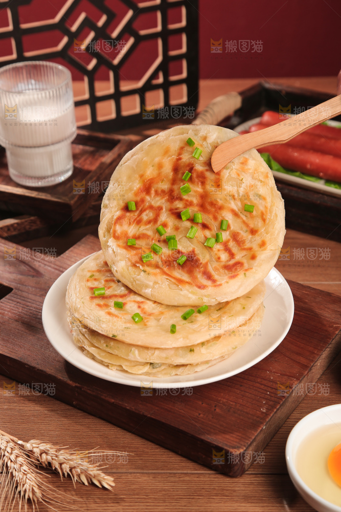 黄油葱油饼