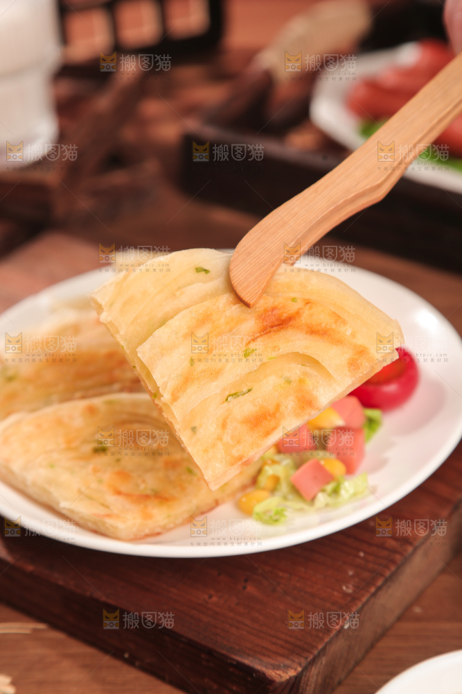 黄油葱油饼