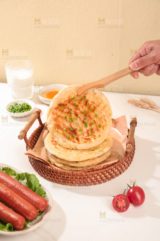 黄油葱油饼