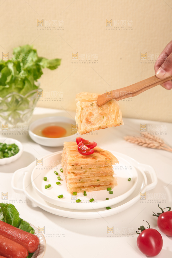 黄油葱油饼