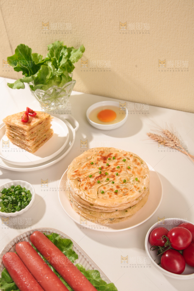 黄油葱油饼