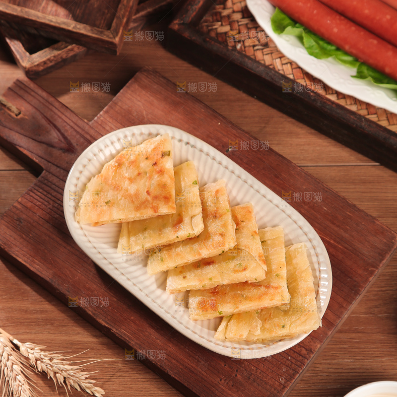 黄油葱油饼