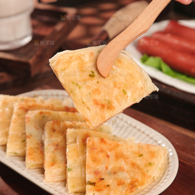 黄油葱油饼
