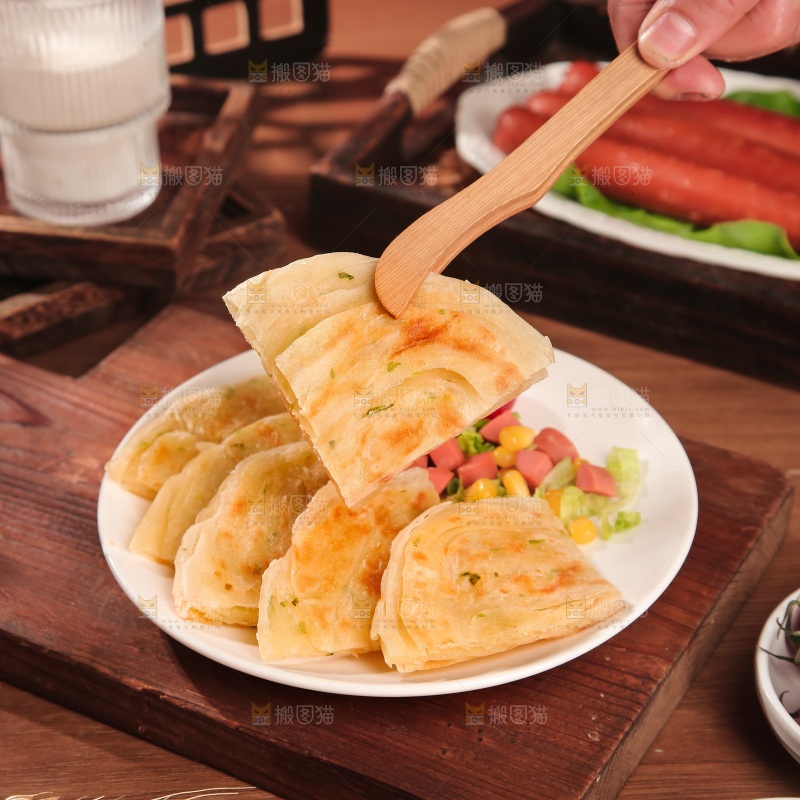 黄油葱油饼