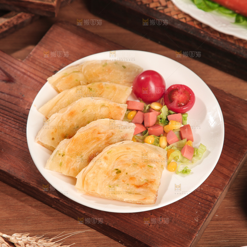 黄油葱油饼