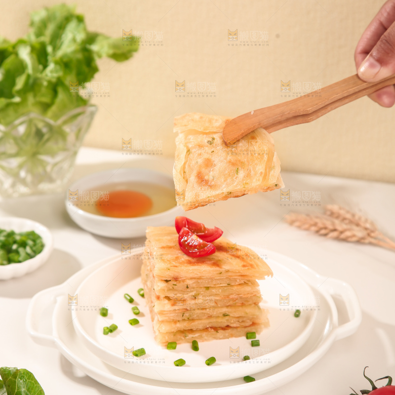 黄油葱油饼
