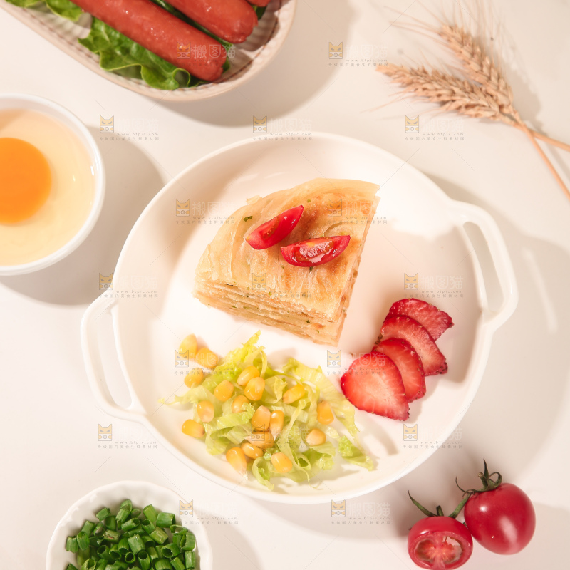 黄油葱油饼