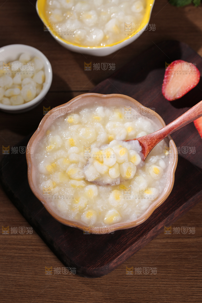 脱皮玉米羹