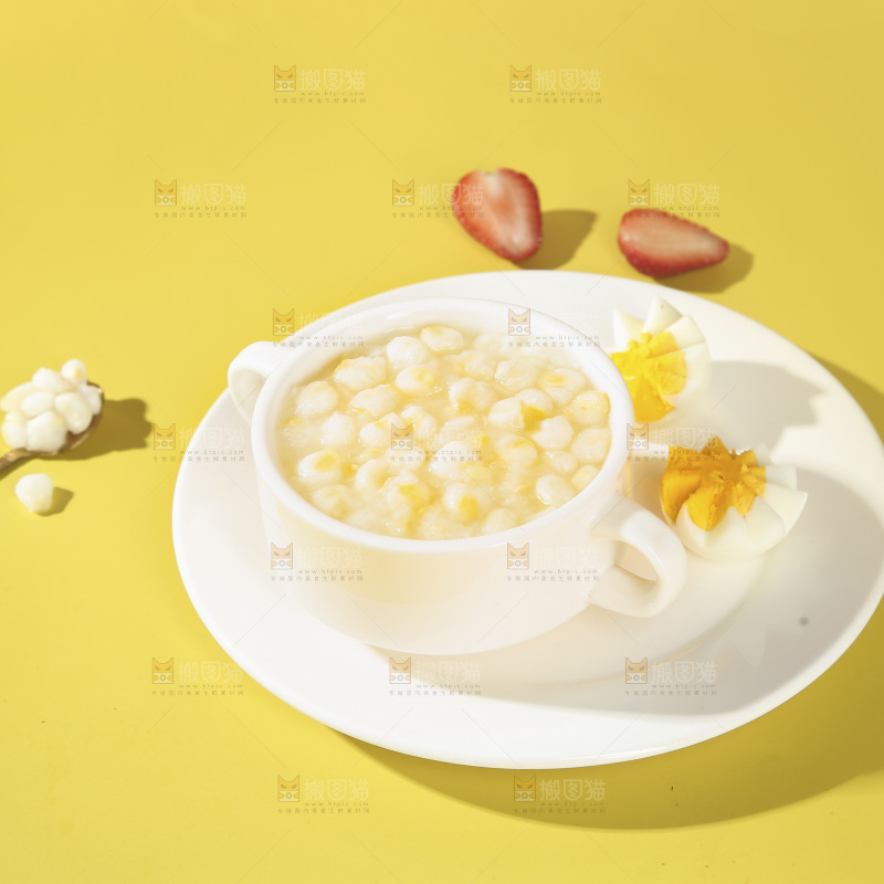 脱皮玉米羹