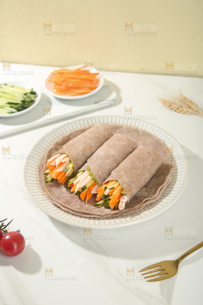 黑荞麦卷饼