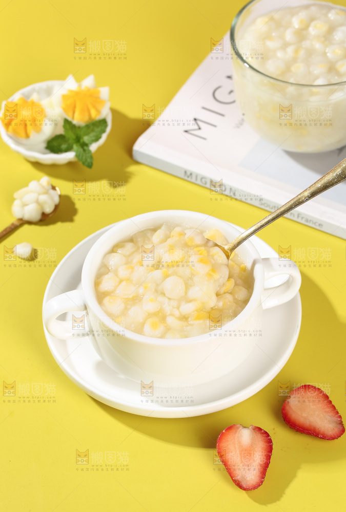 脱皮玉米羹