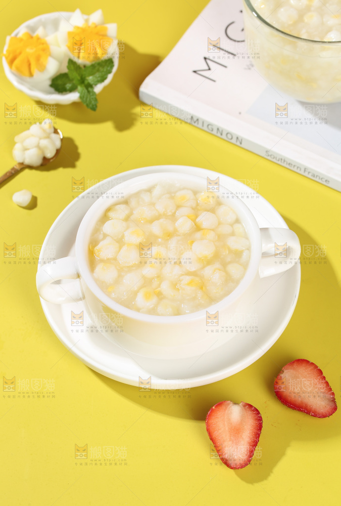 脱皮玉米羹