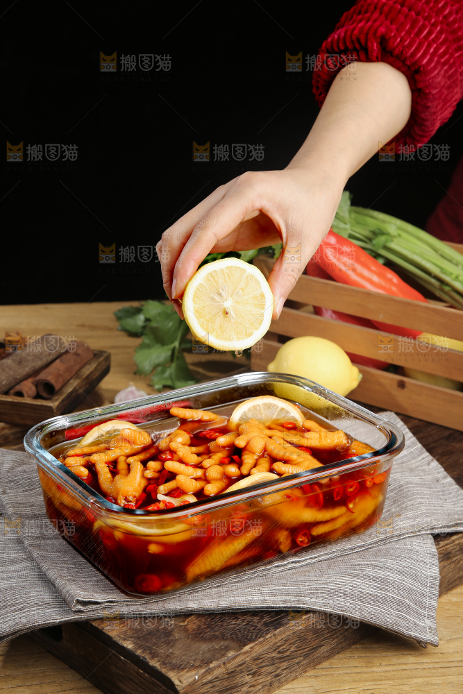 柠檬鸡爪