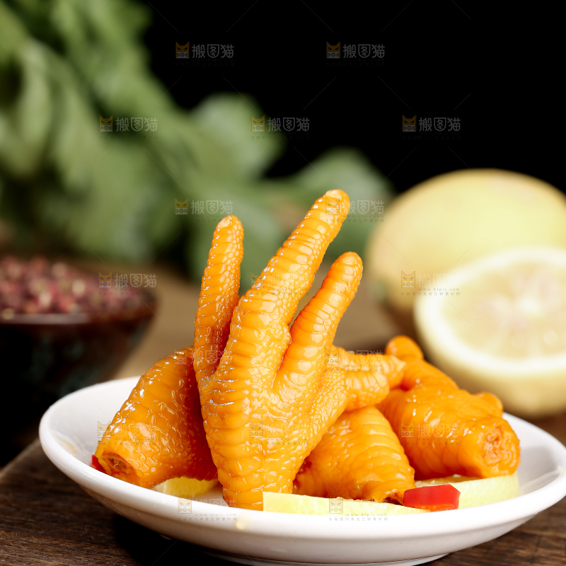 柠檬鸡爪