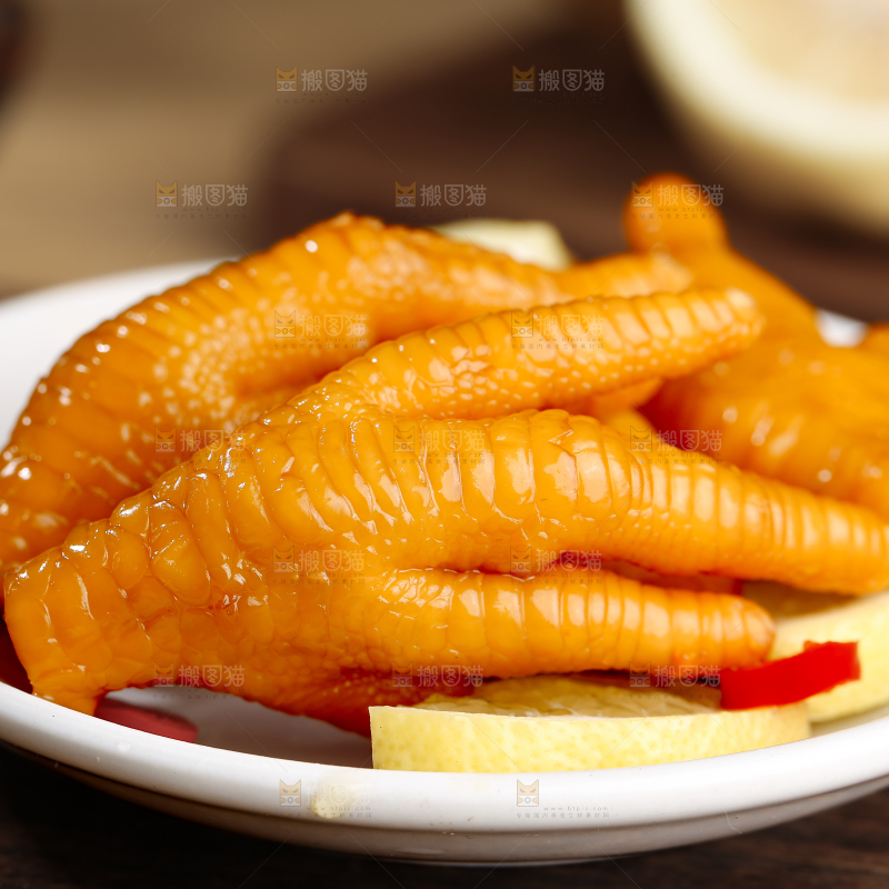 柠檬鸡爪