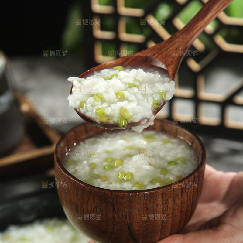 青麦仁粥