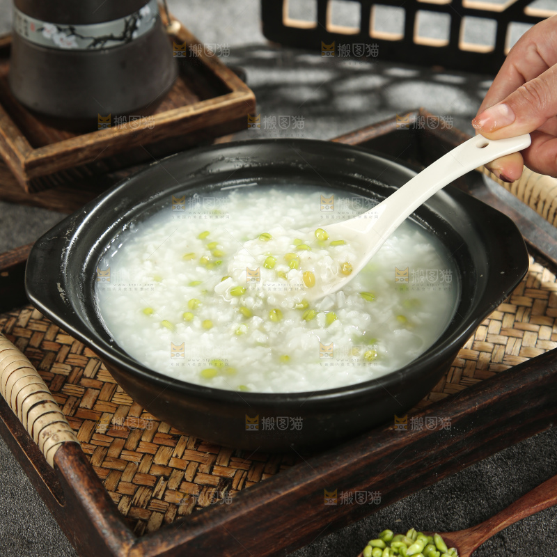 青麦仁粥