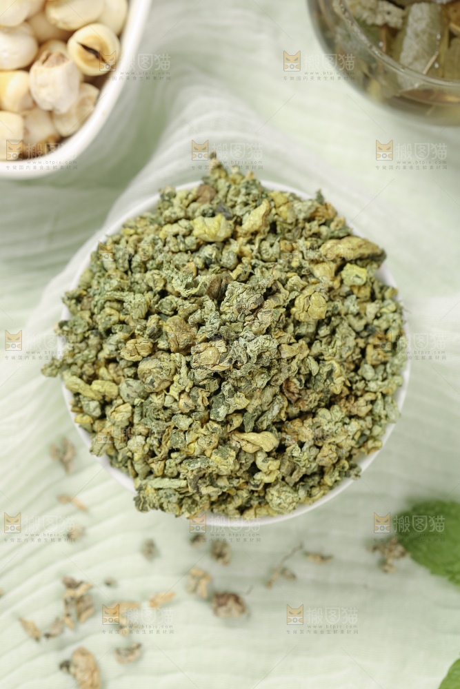荷叶粒茶