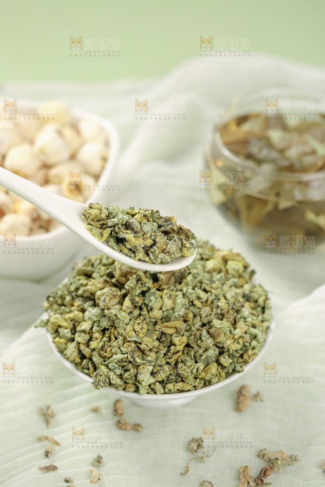 荷叶粒茶