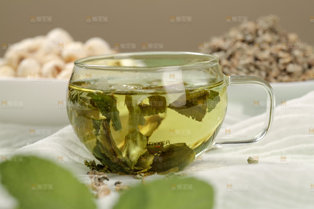 荷叶粒茶