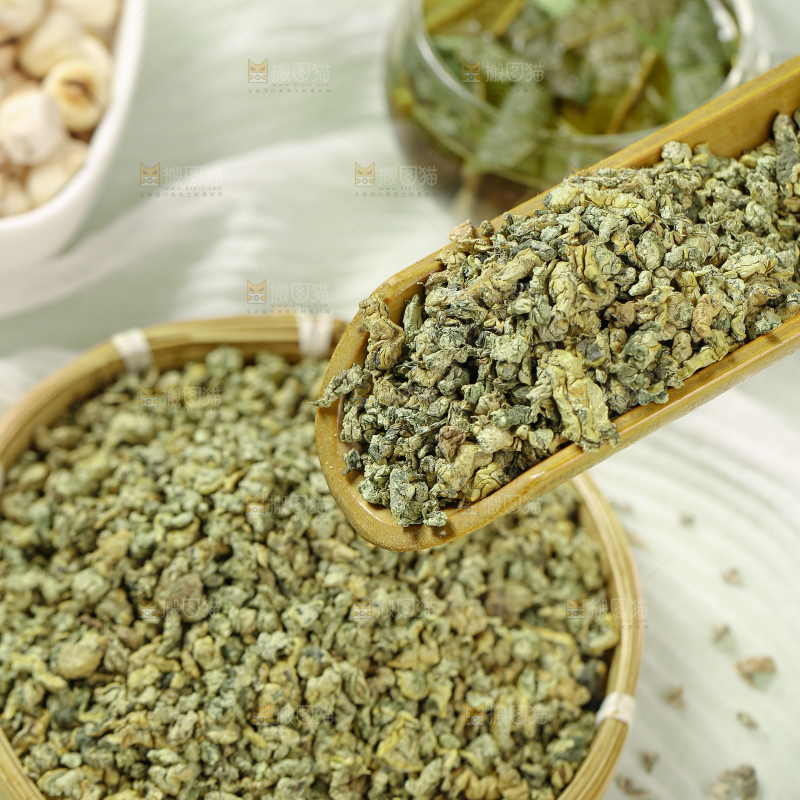 荷叶粒茶