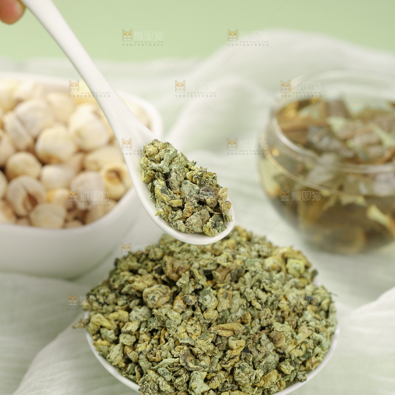 荷叶粒茶