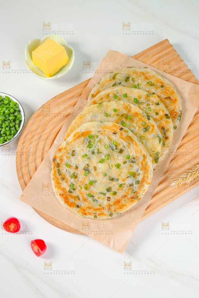黄油葱油饼