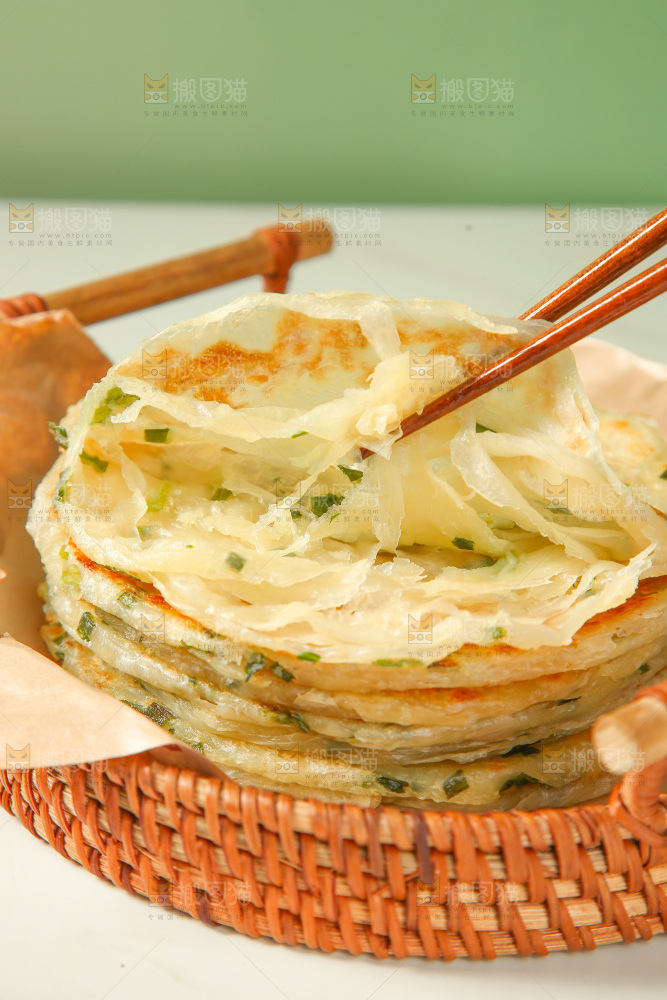 黄油葱油饼