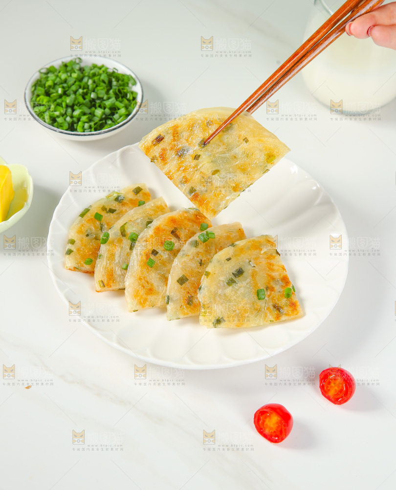 黄油葱油饼