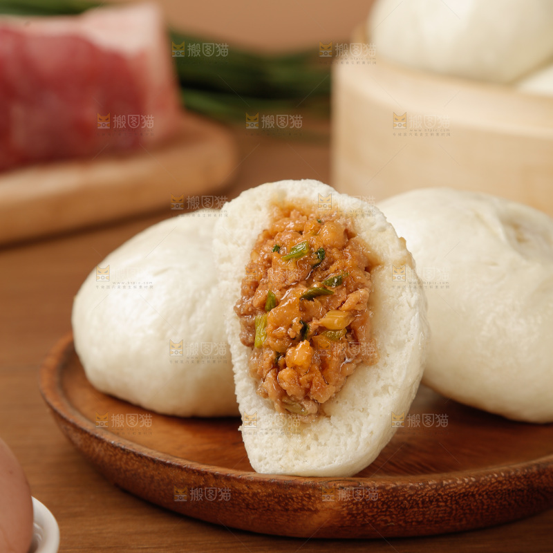 香葱肉包