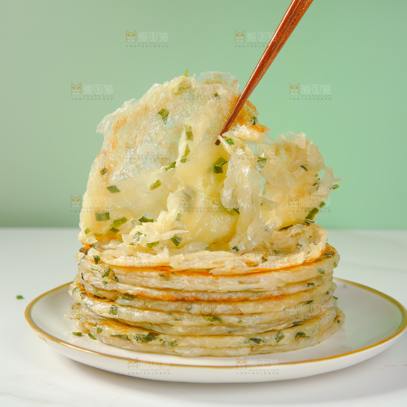黄油葱油饼