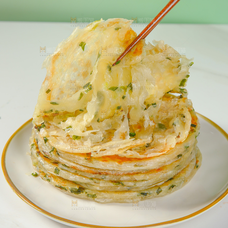 黄油葱油饼