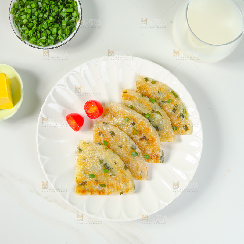 黄油葱油饼