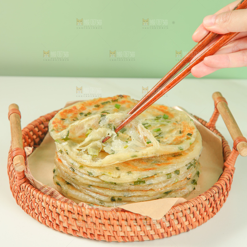 黄油葱油饼