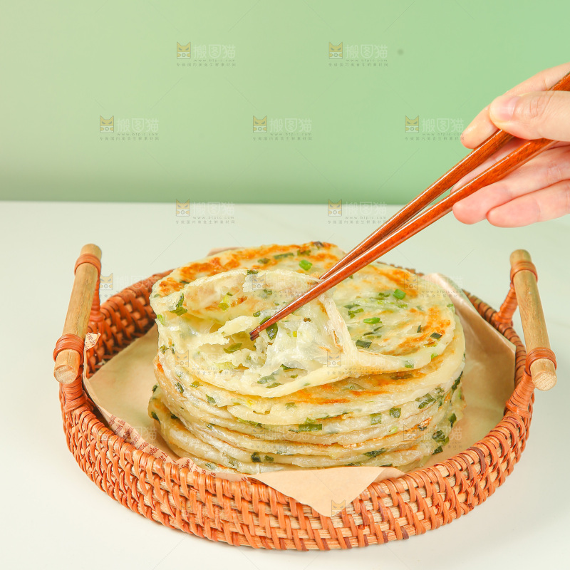 黄油葱油饼