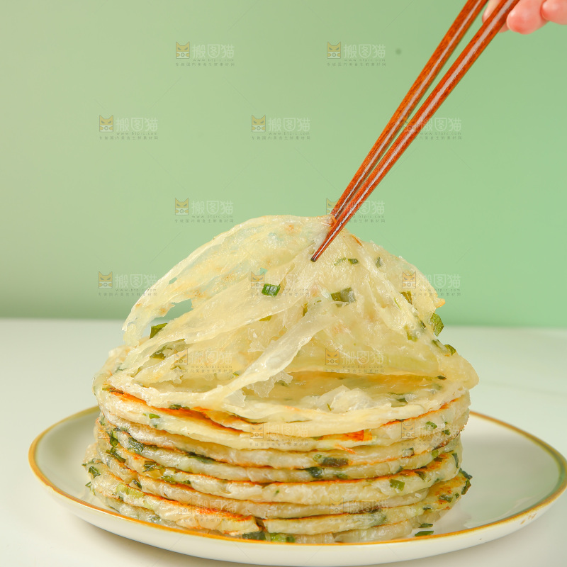 黄油葱油饼