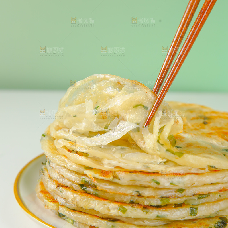 黄油葱油饼