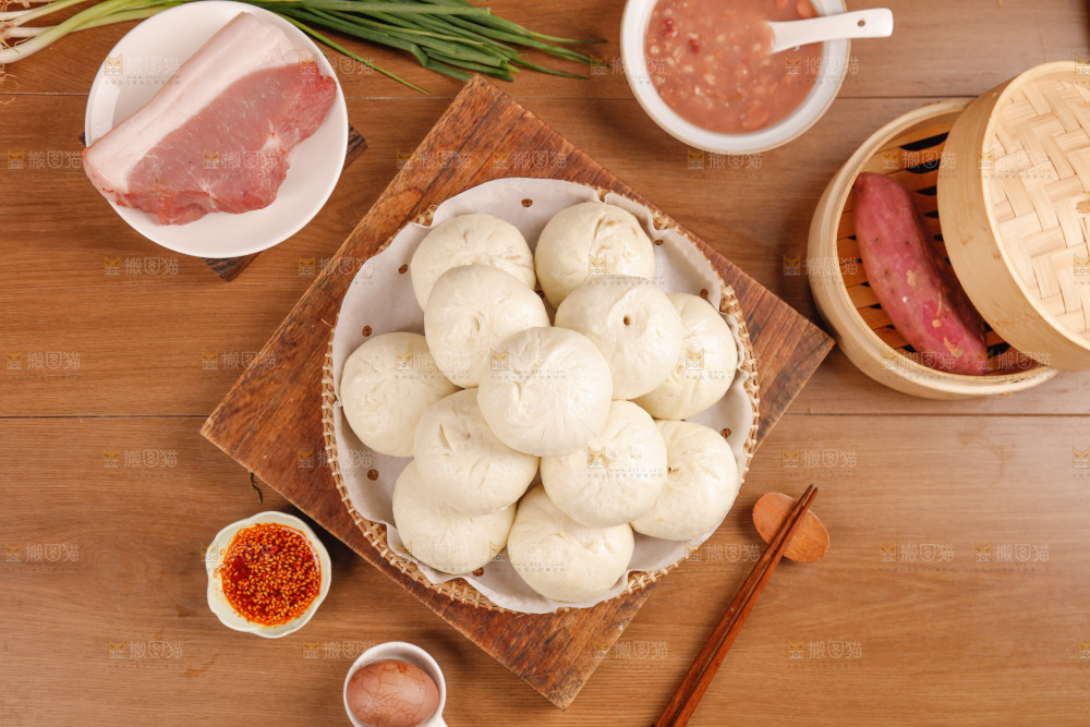香葱肉包