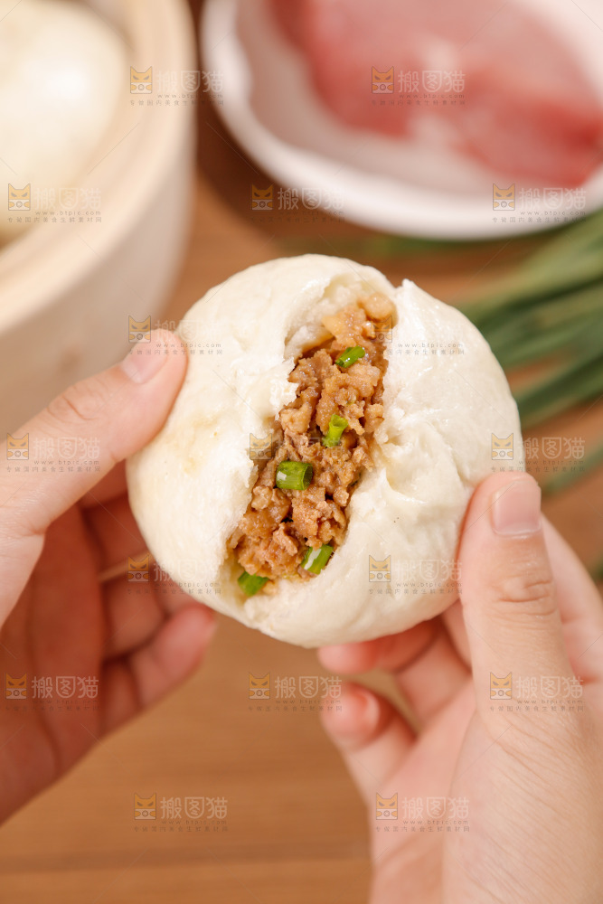 香葱肉包
