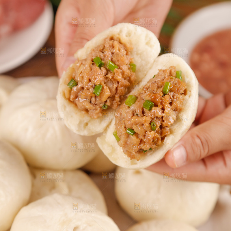 香葱肉包