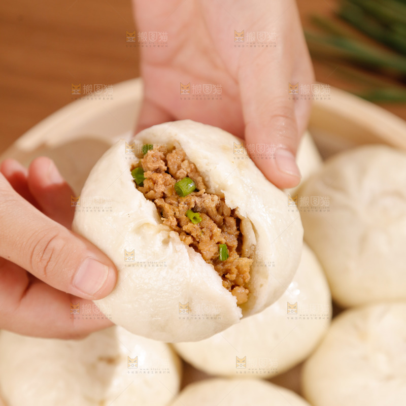 香葱肉包