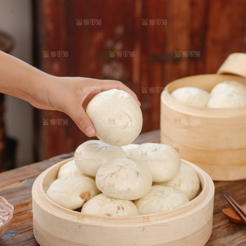 香葱肉包