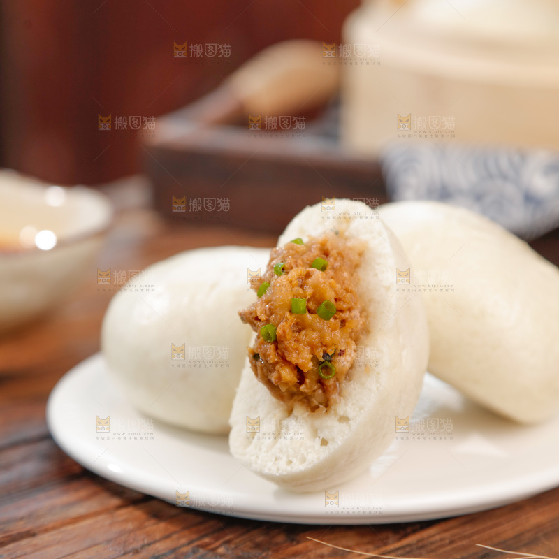 香葱肉包
