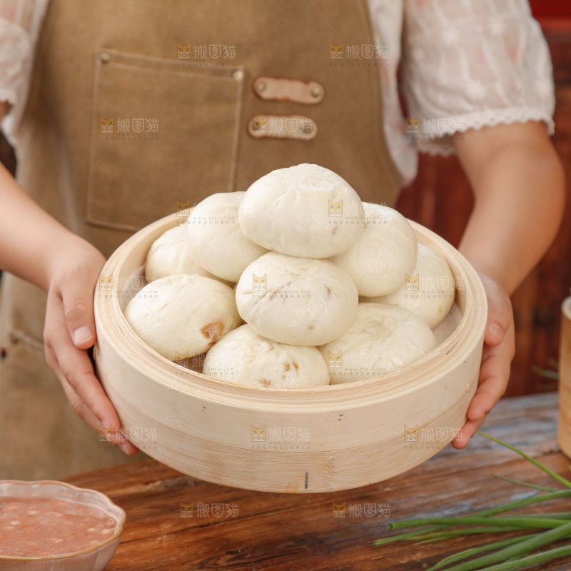 香葱肉包