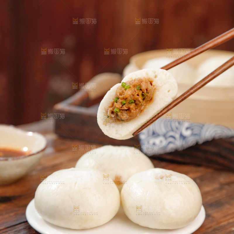 香葱肉包