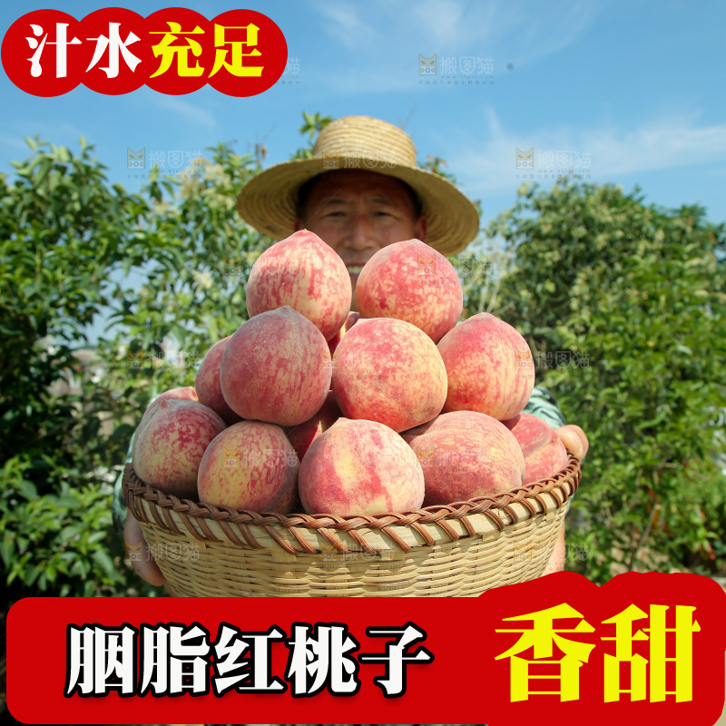 胭脂红桃子