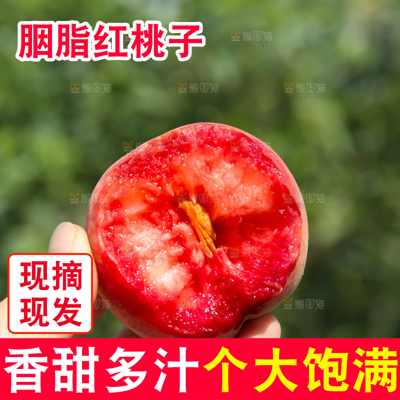胭脂红桃子