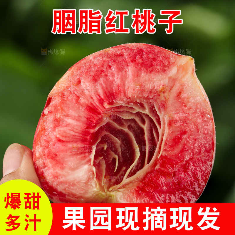 胭脂红桃子
