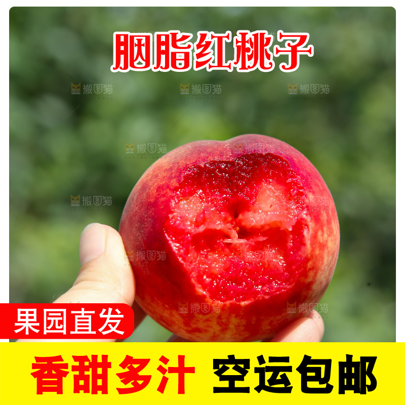 胭脂红桃子
