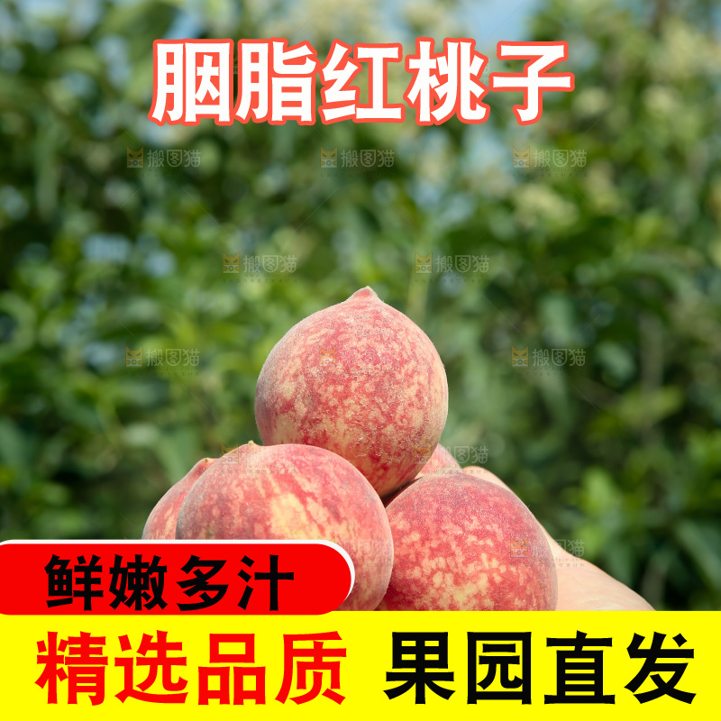胭脂红桃子
